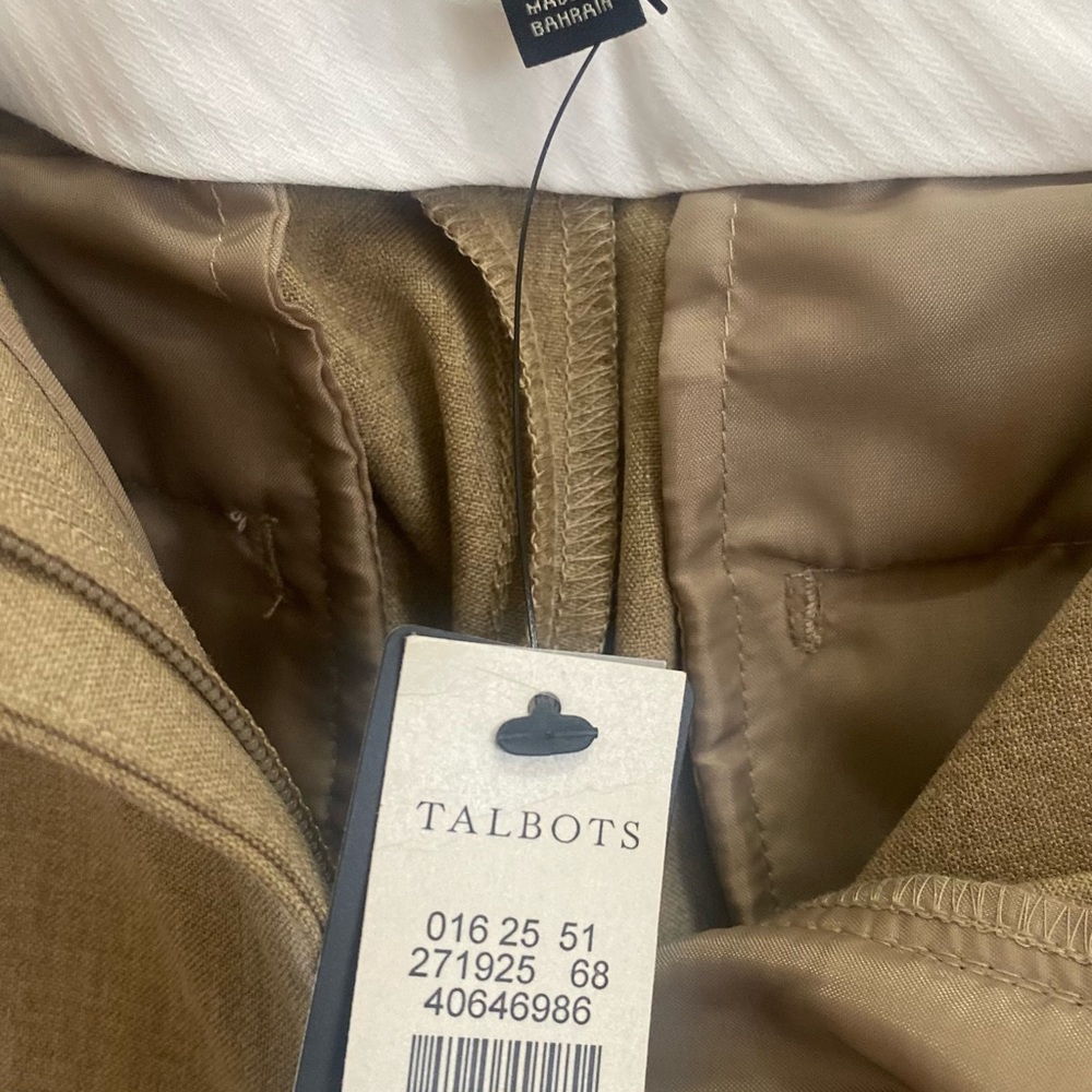 Talbots tailored Heritage fit trousers. - Picture 4 of 5